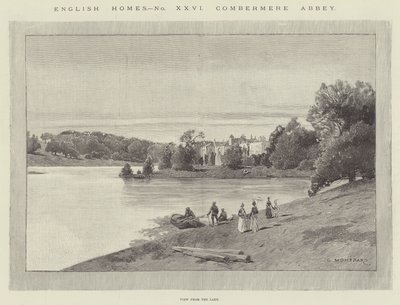 Combermere Abbey by Charles Auguste Loye
